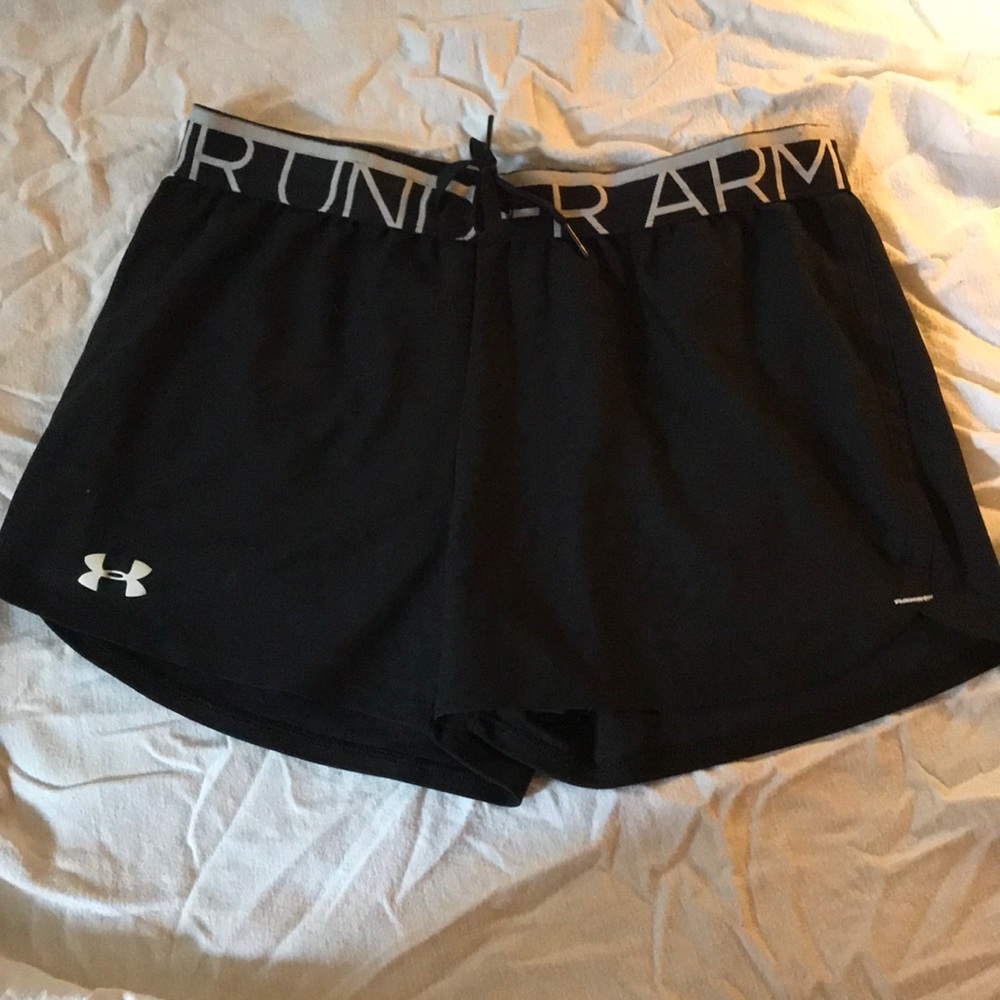 Loose fitting gym shorts